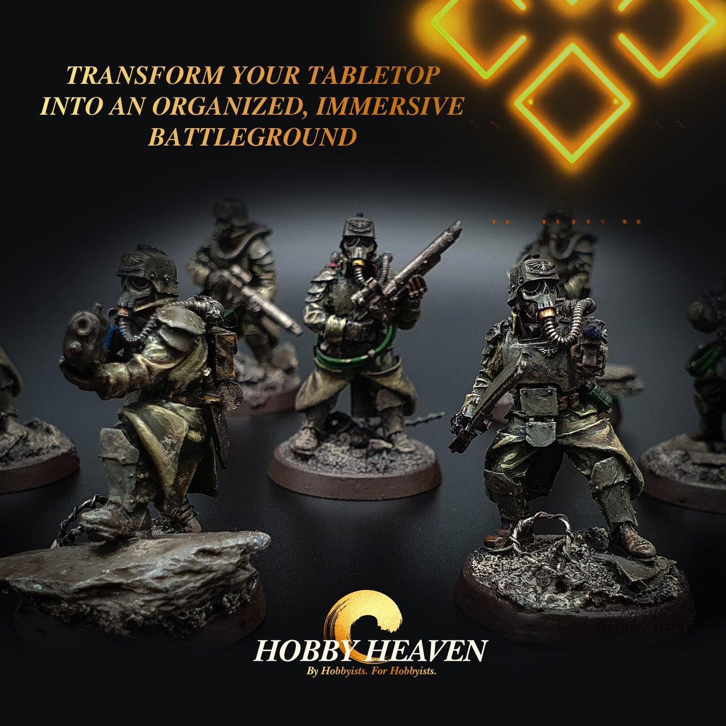 28mm Round Plain Plastic Bases for Wargaming Miniatures | Hobby Heaven