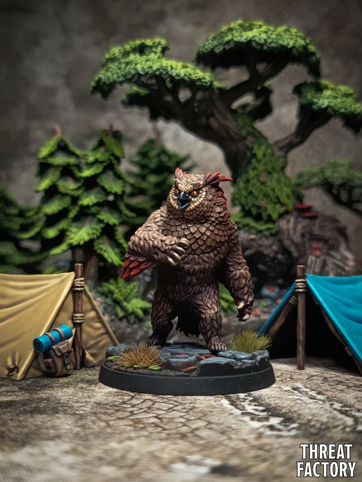 Owlbear - 28mm D&D Miniature