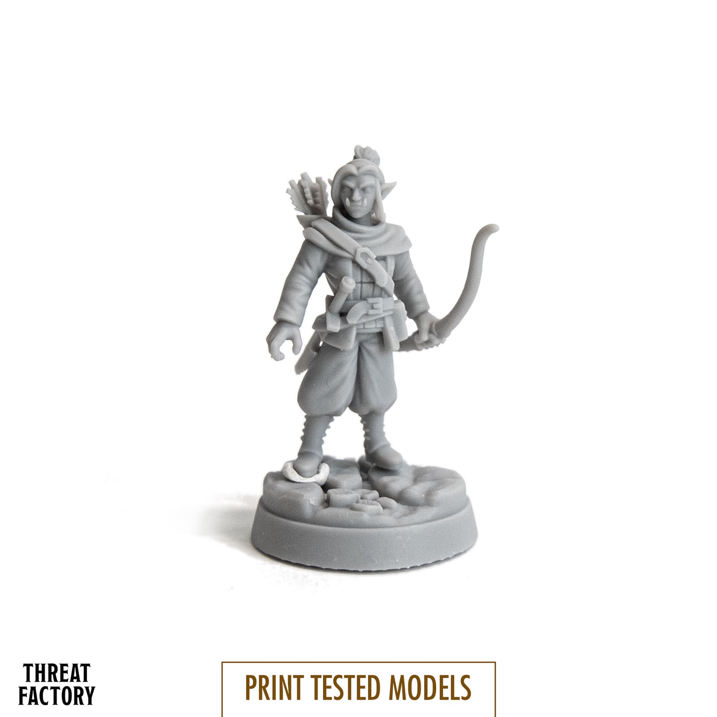Half Orc Scout - 28mm D&D Miniature