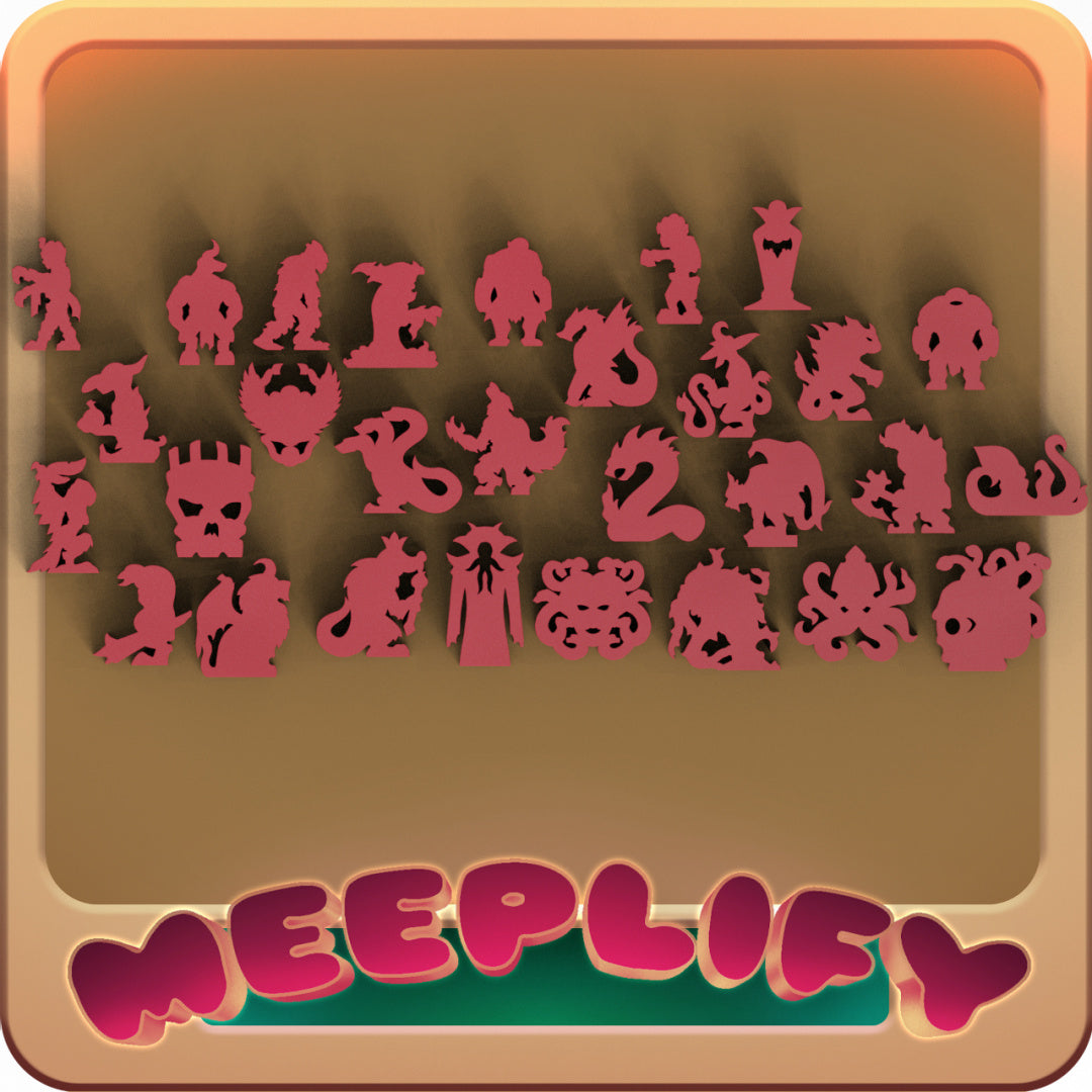 Meeple Monsters - PYO