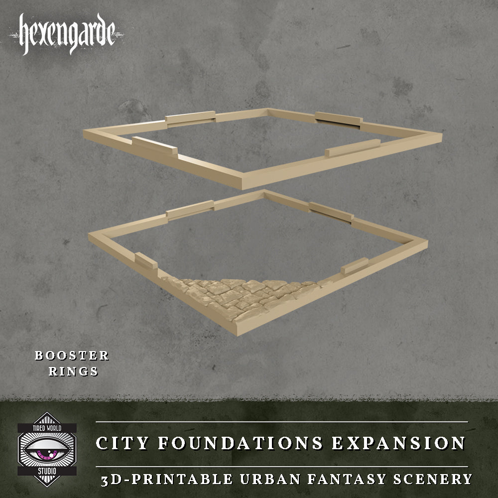 City Foundations - Risers and Boosters - Hexengarde 2