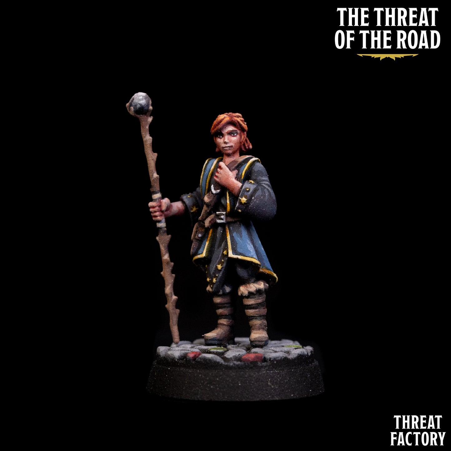 Human Druid - 28mm D&D Miniature
