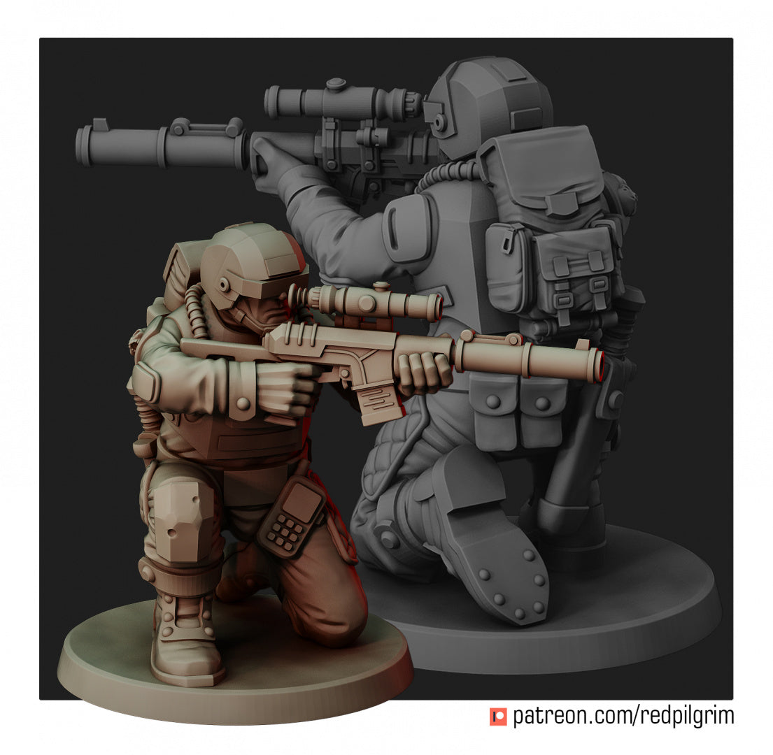 Airborne Sniper Team