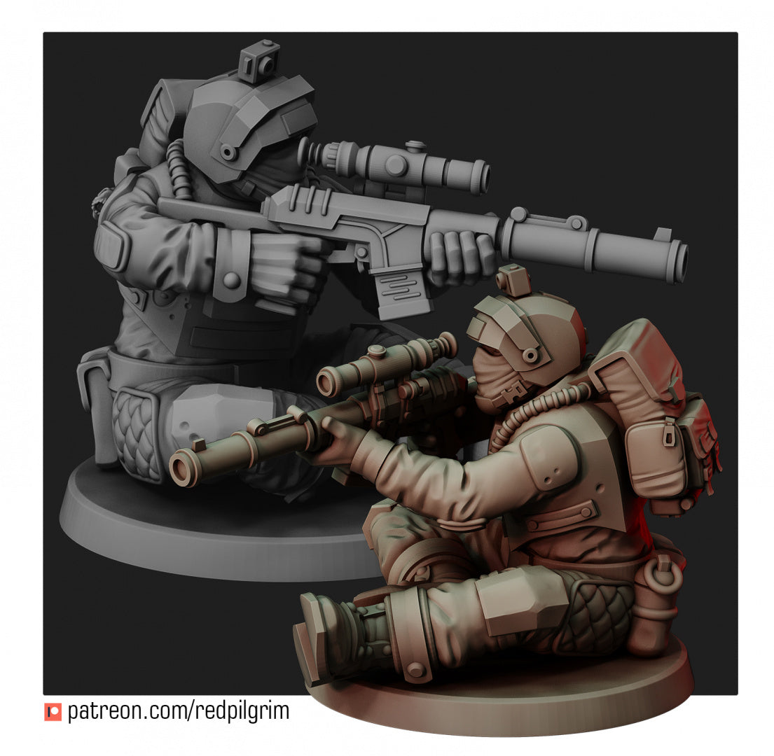 Airborne Sniper Team