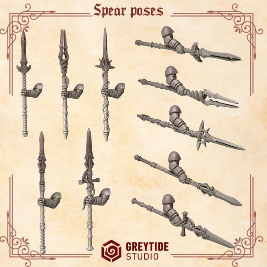 Crimson Lords - Two Handed Spears