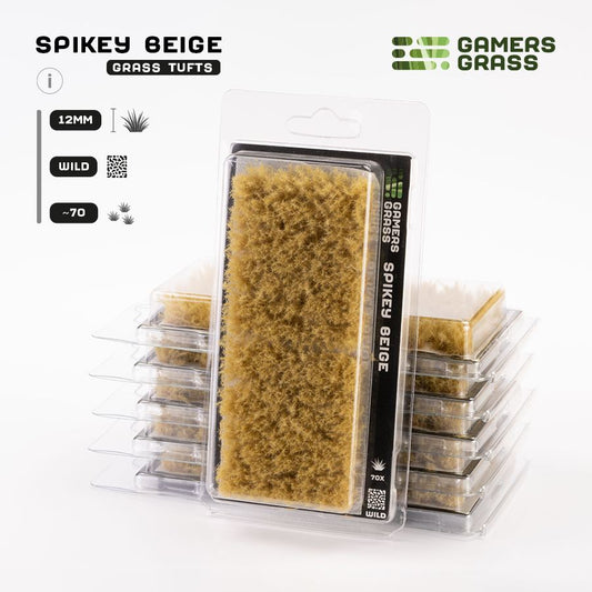 Spikey Beige (12mm) - Gamers Grass