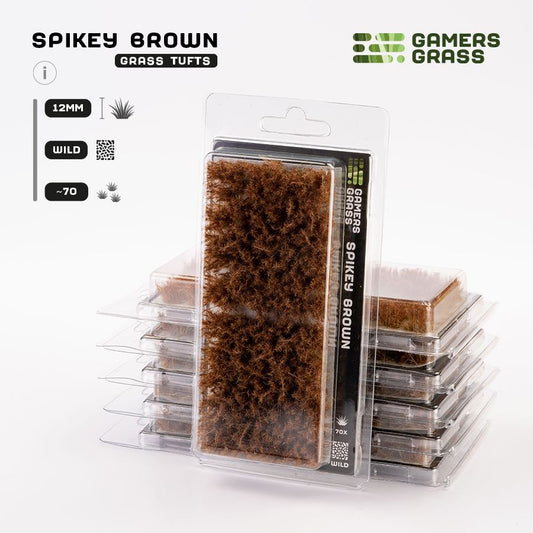 Spikey Brown (12mm) - Gamers Grass