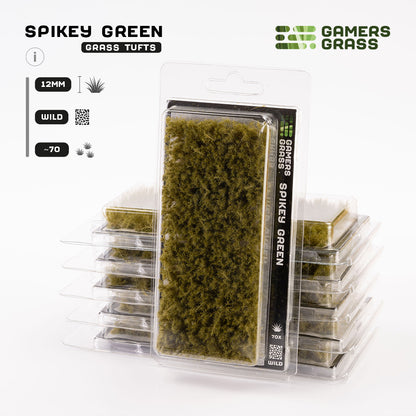 Spikey Green (12mm) - Gamers Grass