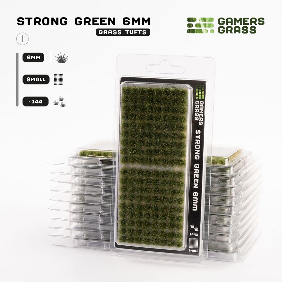 Strong Green (6mm) - Gamers Grass