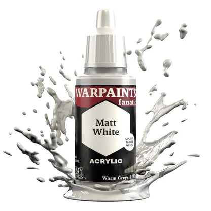 Army Painter Warpaints Fanatic: Matt White 18ml