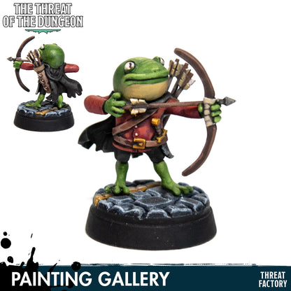 Bullywug Rogue - 28mm D&D Miniature
