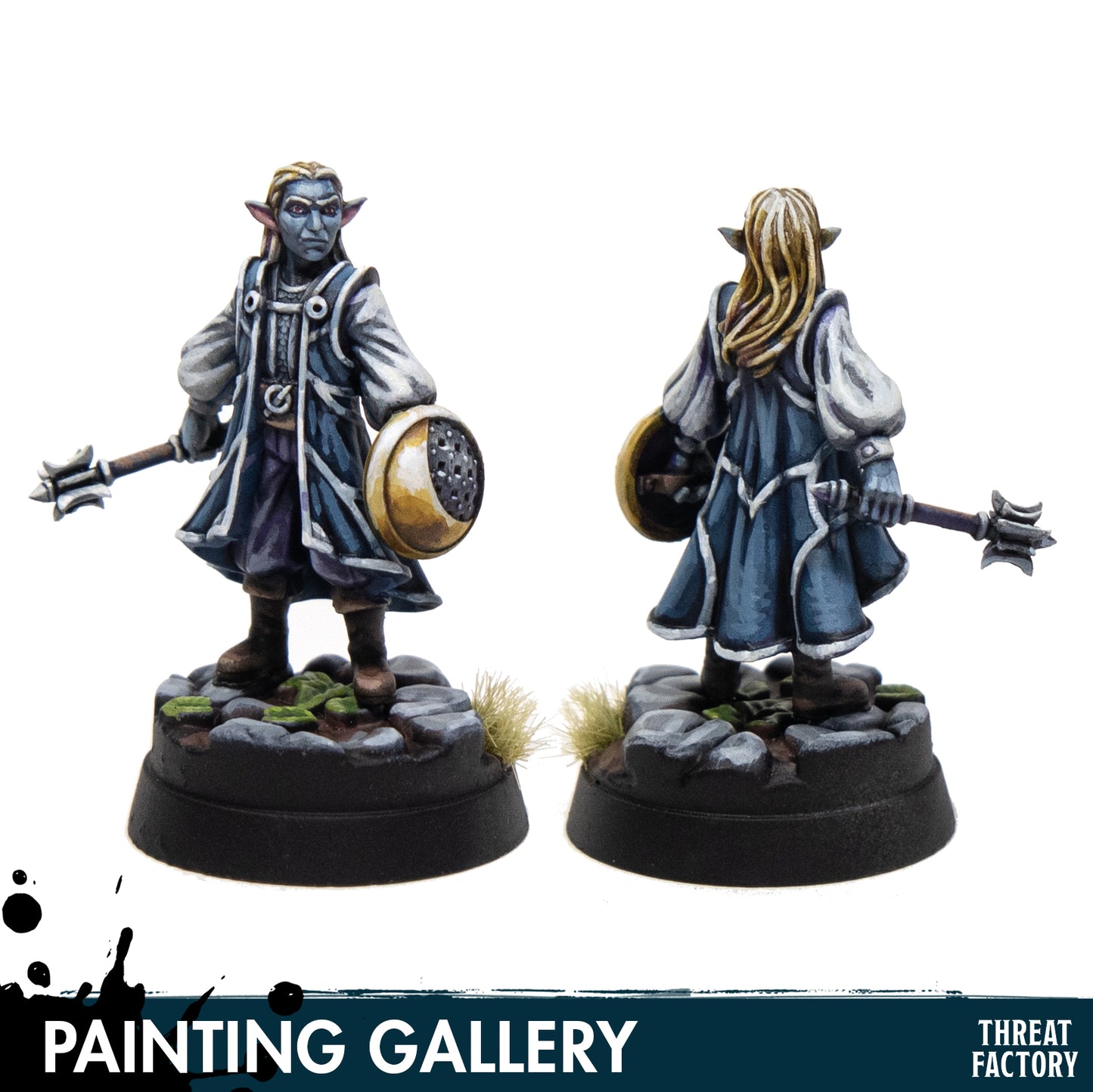 Drow Cleric - 28mm D&D Miniature