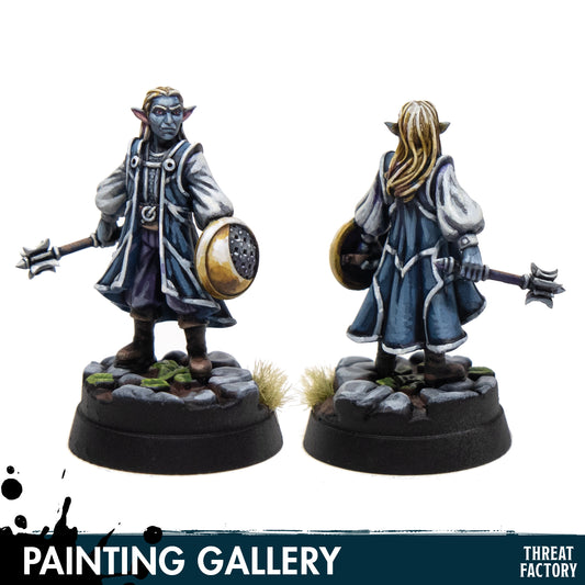 Drow Cleric - 28mm D&D Miniature