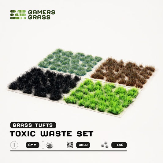 Toxic Waste Tuft Set - Gamers Grass