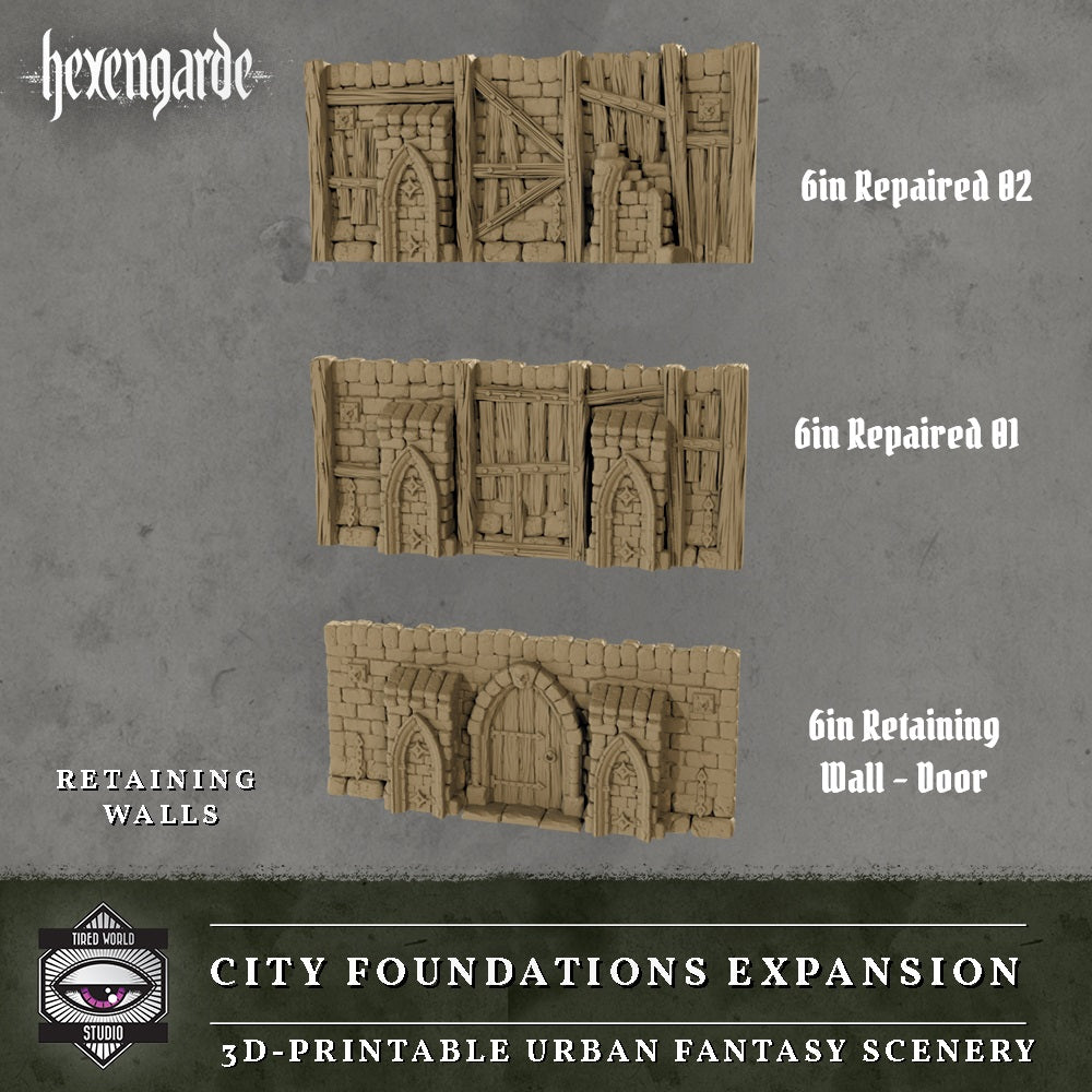 City Foundations - Walls - Hexengarde 2
