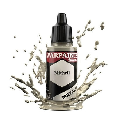 Army Painter Warpaints Fanatic Metallic: Mithril 18ml
