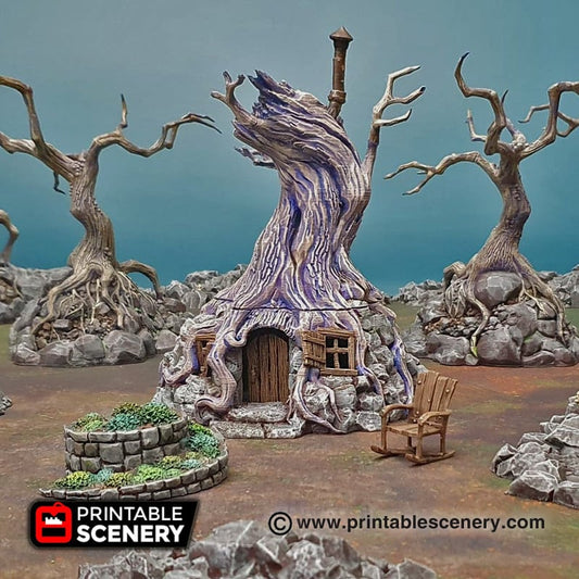 Witch Hut Hovel Tree